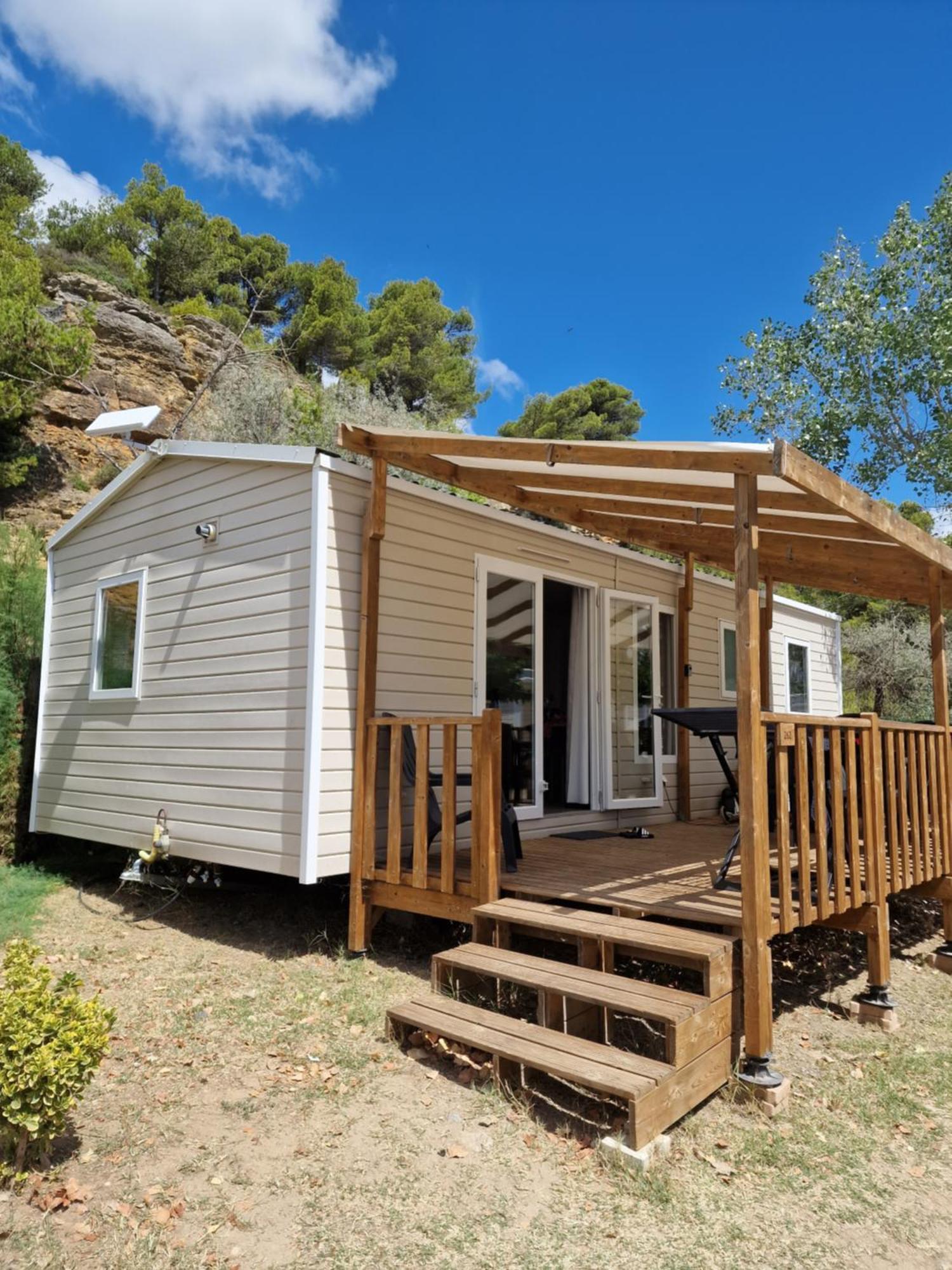 Mobilhome Clim Tele La Falaise 4 Etoiles Narbona Exterior foto