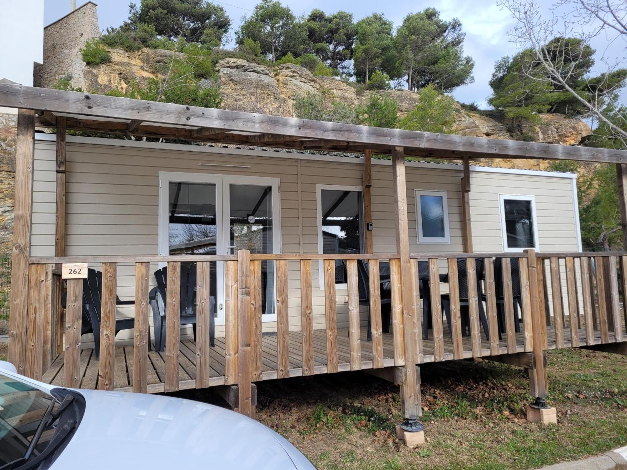 Mobilhome Clim Tele La Falaise 4 Etoiles Narbona Exterior foto
